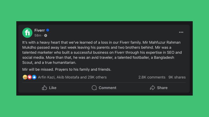 Mugdho was an MBA student at Bangladesh University of Professionals (BUP) and had graduated in mathematics from Khulna University.