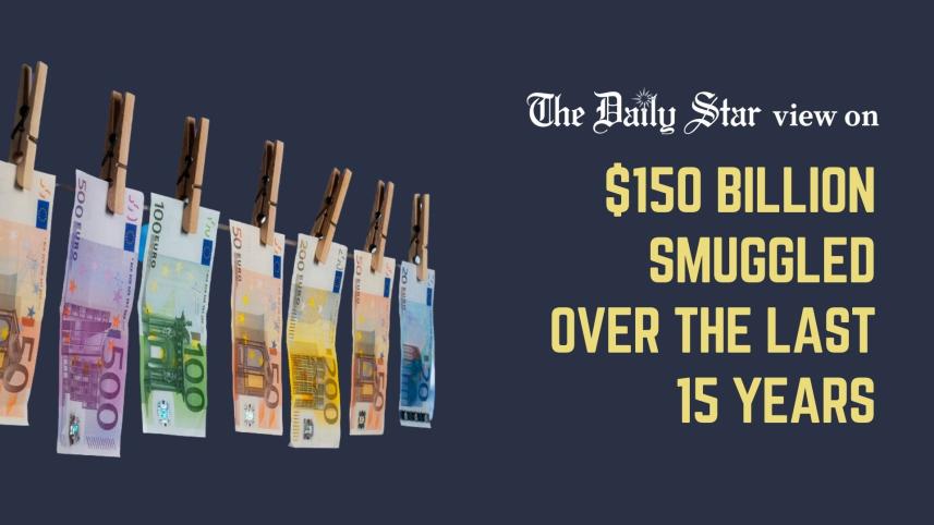 $150 billion smuggled over the last 15 years