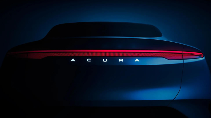 Acura's new EV teased.