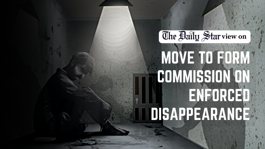 govt decision to form commission on enforced disappearance