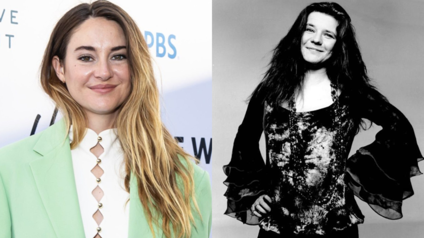 Shailene Woodley in and as Janis Joplin