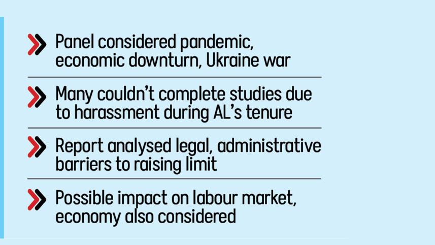 Age limit for govt job entry
