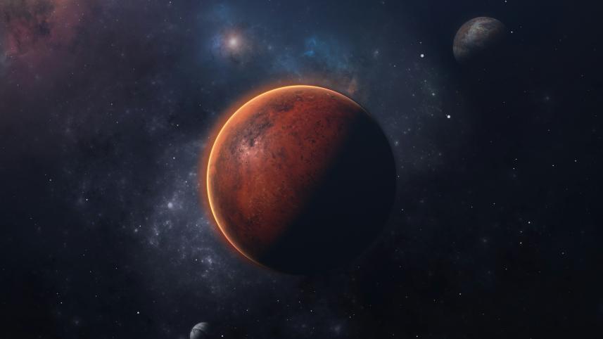 Alien life could be lurking beneath Martian ice.