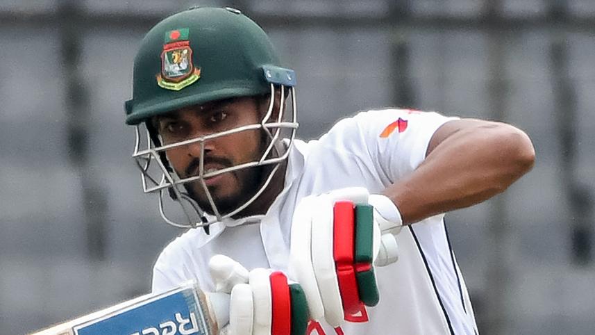 Bangladesh allrounderMehidy Hasan Miraz in action against South Africa in Mirpur