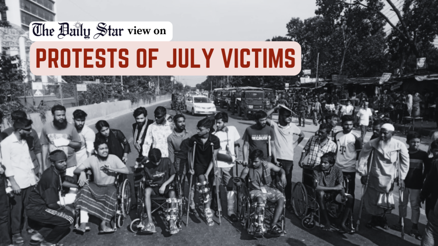 protests of victims of july uprising