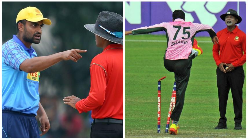 Player-umpire conflict in cricket