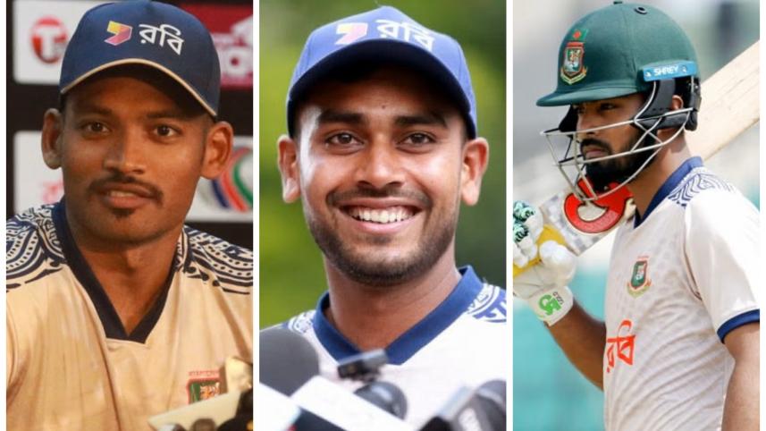 Najmul Hossain Shanto, Mehedi Hasan Miraz, Towhid Hridoy