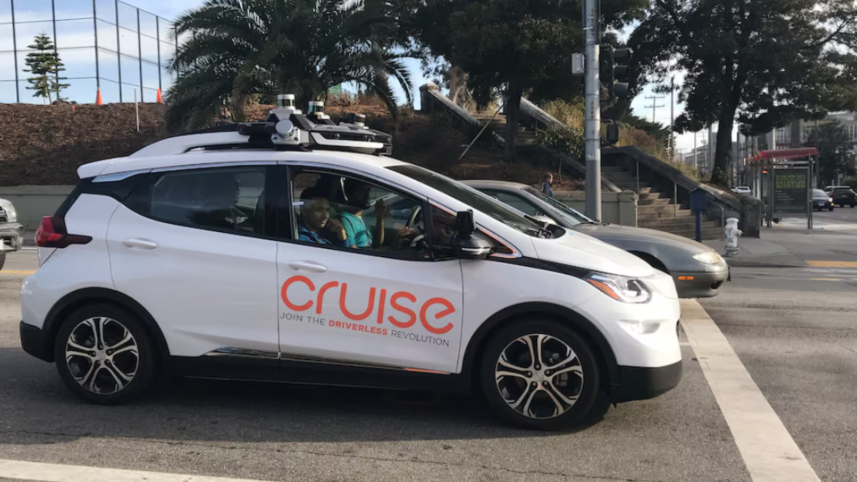 General Motors Cruise robotaxi