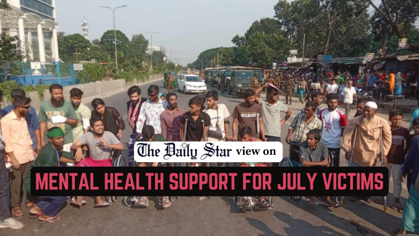 Psychological trauma of the July victims