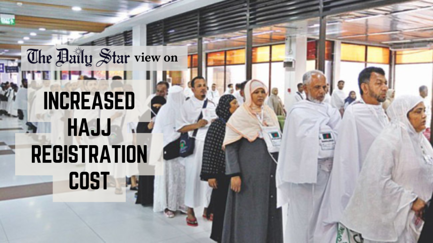 High cost of hajj registration