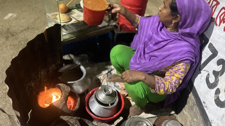 Pitha season in Dhaka