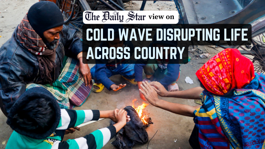 cold wave disrupting life across Bangladesh 