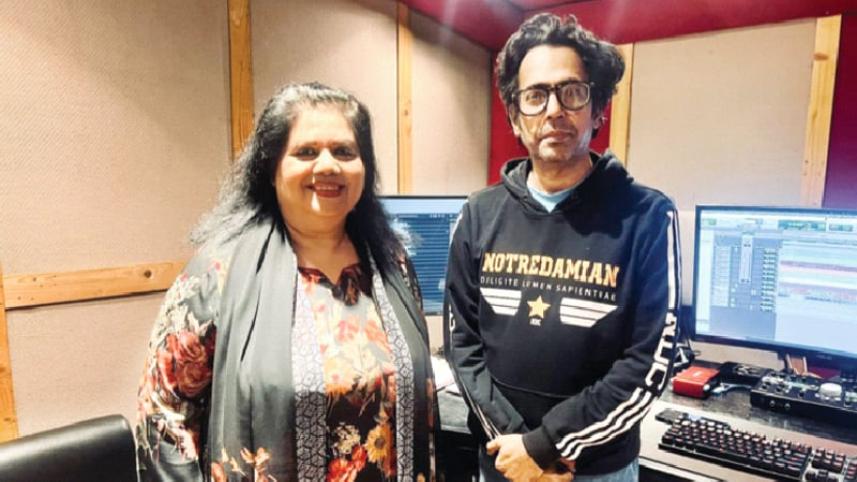 Runa Laila invites Bappa Mazumder to join forces for their first duet