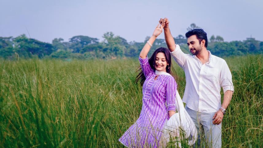 Apurba and Niha wrap filming for a Valentine's Day special project