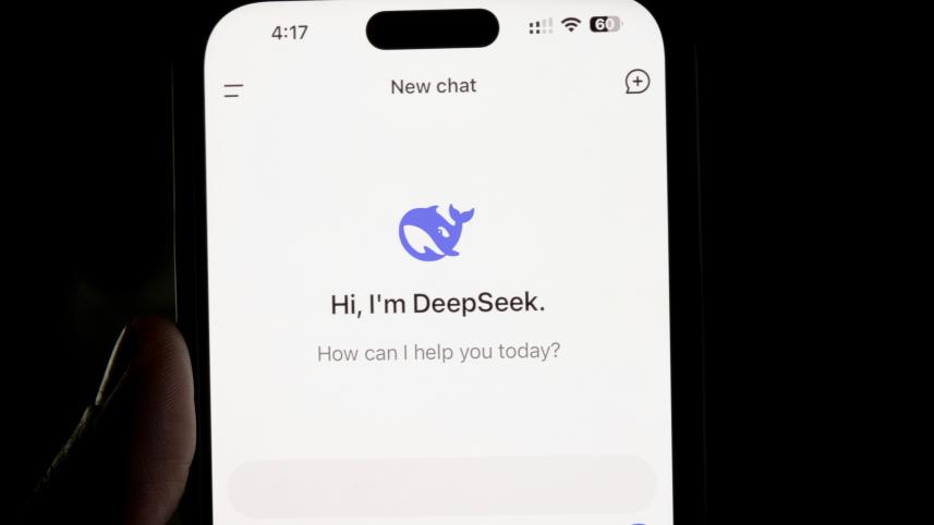 DeepSeek screen