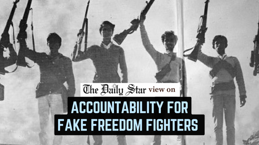 accountability for fake freedom fighters