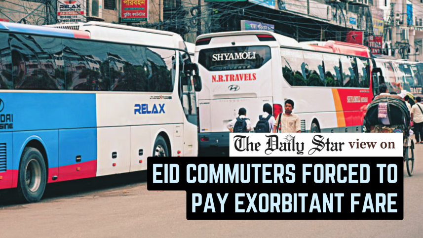 eid commuters forced to pay exorbitant fare