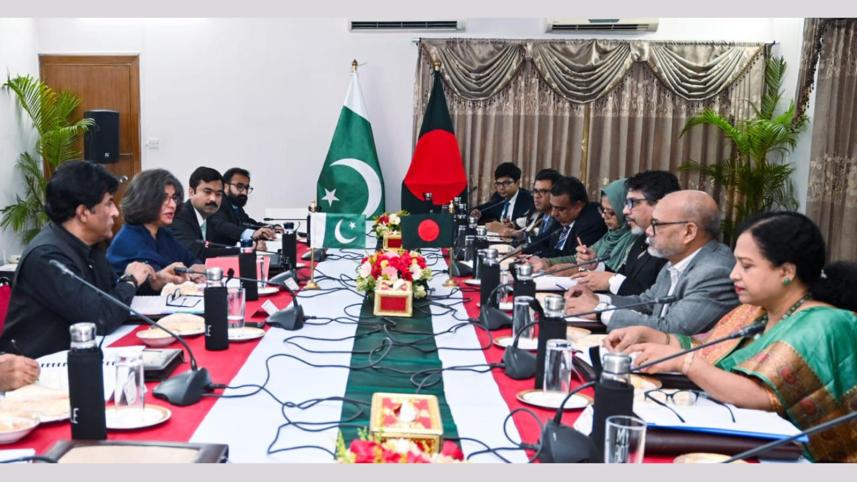 diplomatic meeting between Bangladesh and Pakistan