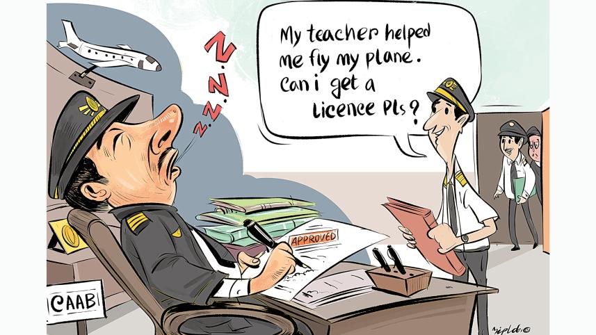 CAAB pilot licence irregularities Bangladesh