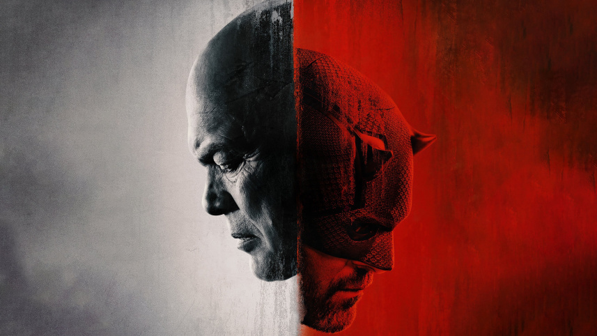 Promotional poster for Daredevil: Born Again