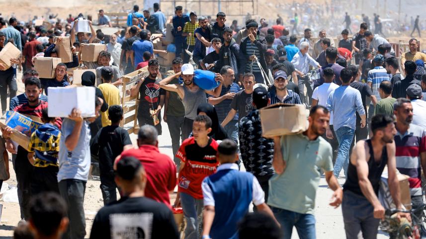 Gaza Humanitarian Foundation aid operation