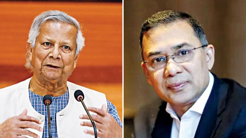 yunus meeting tarique rahman in london