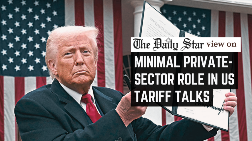 minimal role of private sector in us tariff talks