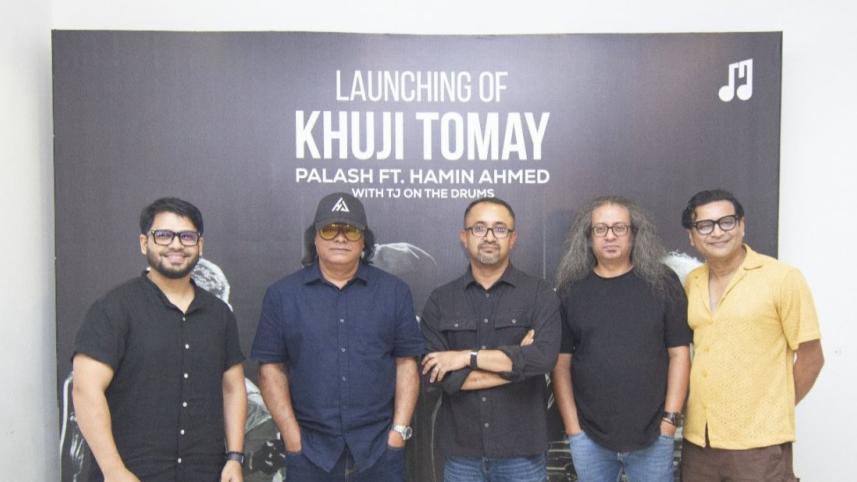 Hamin Ahmed joins Palash Noor in new song ‘Khuji Tomay’.jpeg