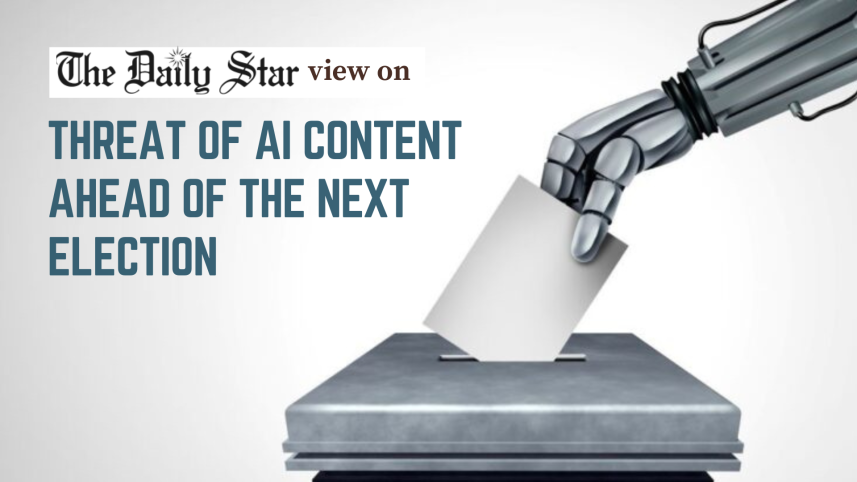 threat of AI-generated content for Bangladesh's 2026 election