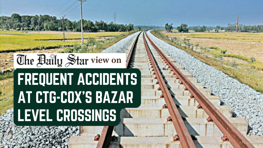 frequent accidents at CTG-Cox’s bazar level crossings