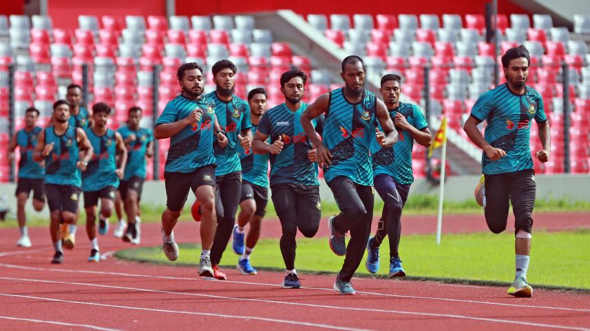 Bangladesh cricketers fitness test.jpg