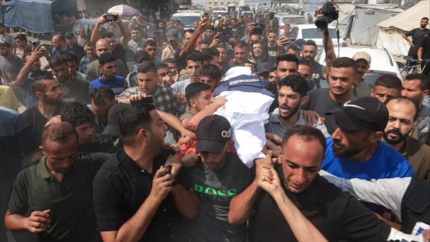 Journalist killing in Gaza