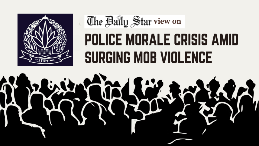 police morale crisis amid surging mob violence