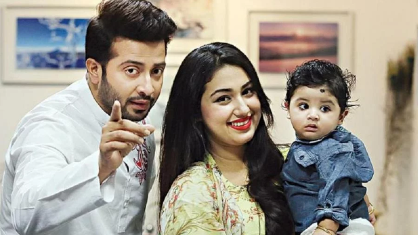 Shakib Khan and Apu Biswas emotional on Joy’s birthday