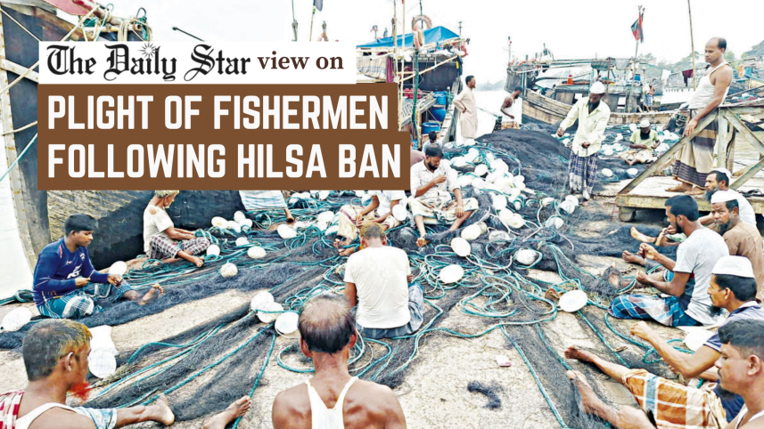 plight of fishermen following hilsa ban