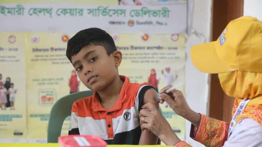 typhoid vaccination in Bangladesh