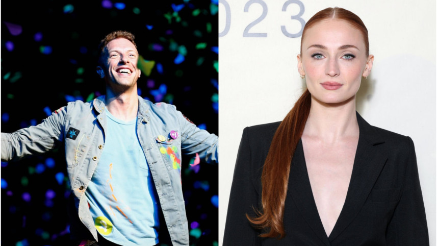 Chris Martin & Sophie Turner