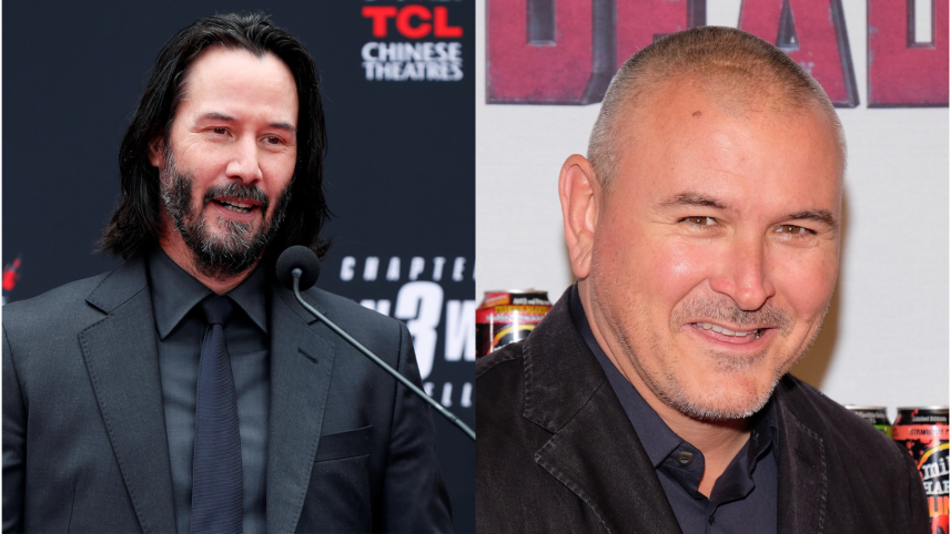 Keanu Reeves and Tim Miller