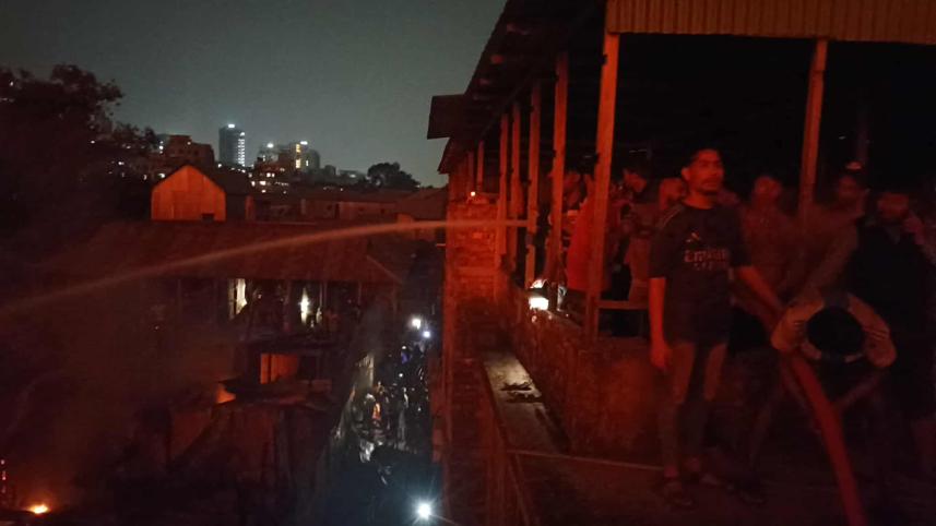 korail slum fire update news