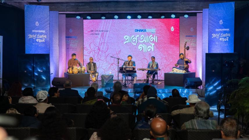 ‘Prane Ano Gaan’: a promise to never let art and culture perish