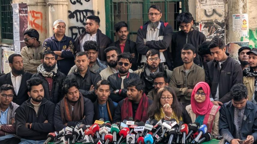 Students Against Discrimination press conference