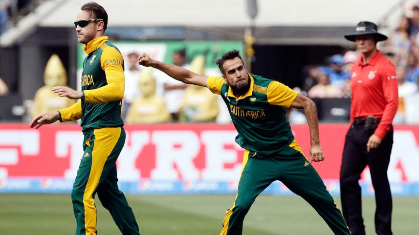 Imran Tahir got the big fish