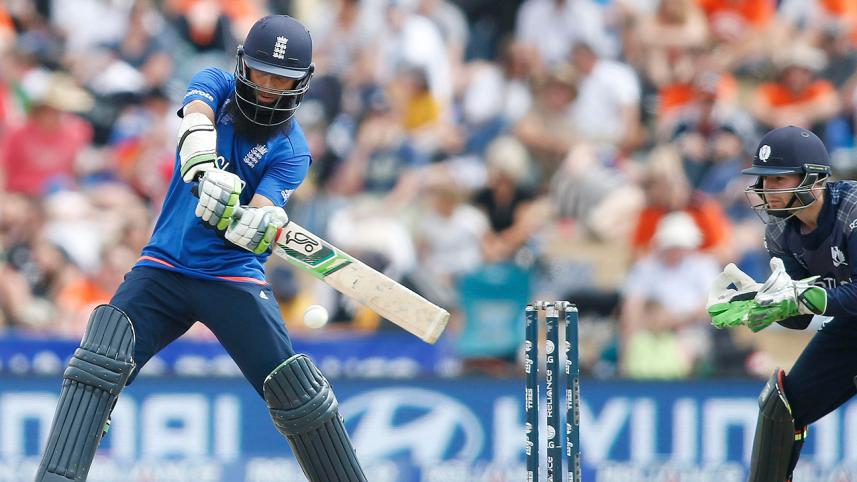 Moeen Ali hammered a ton