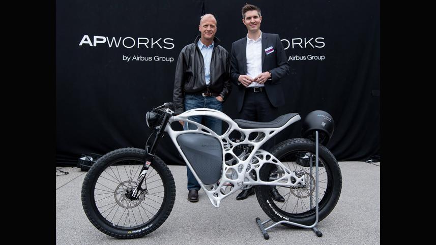 First 3-D printed motorbike