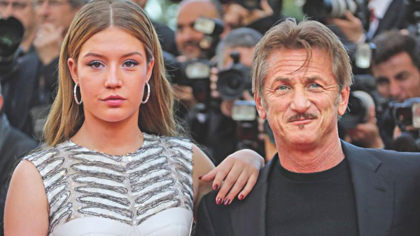 Adele Exarchopoulos with Sean Penn