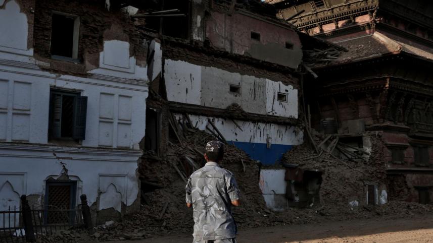 Aftermath of Nepal Earthquake