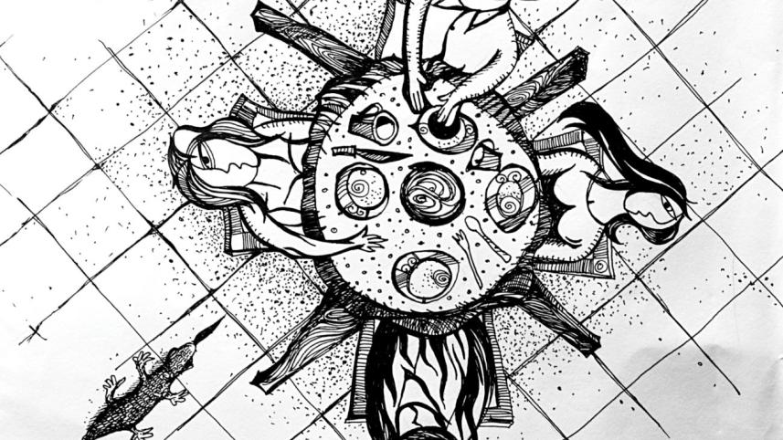 Ahmed Nawaz's painting