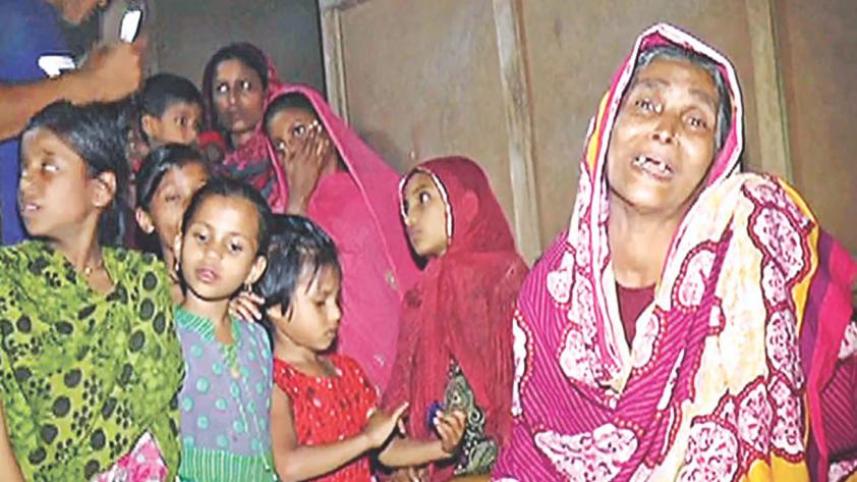 Anwar Hossain family