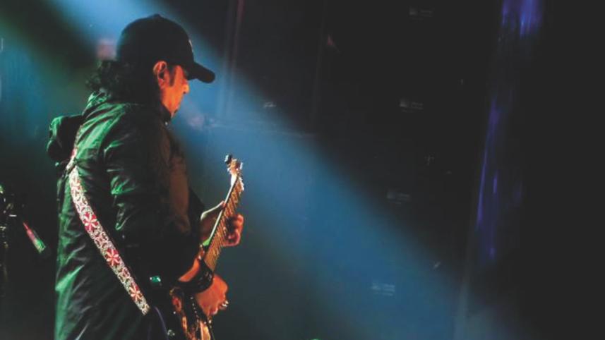 Ayub Bachchu on stage