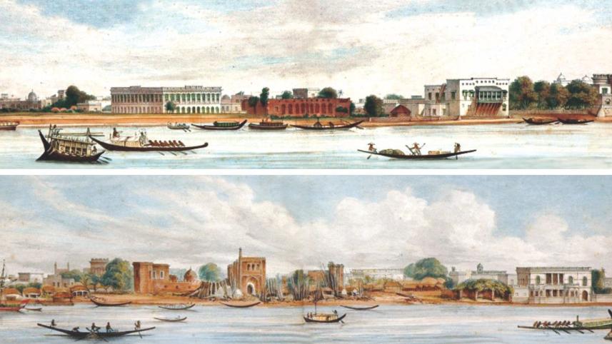 Buriganga on painting